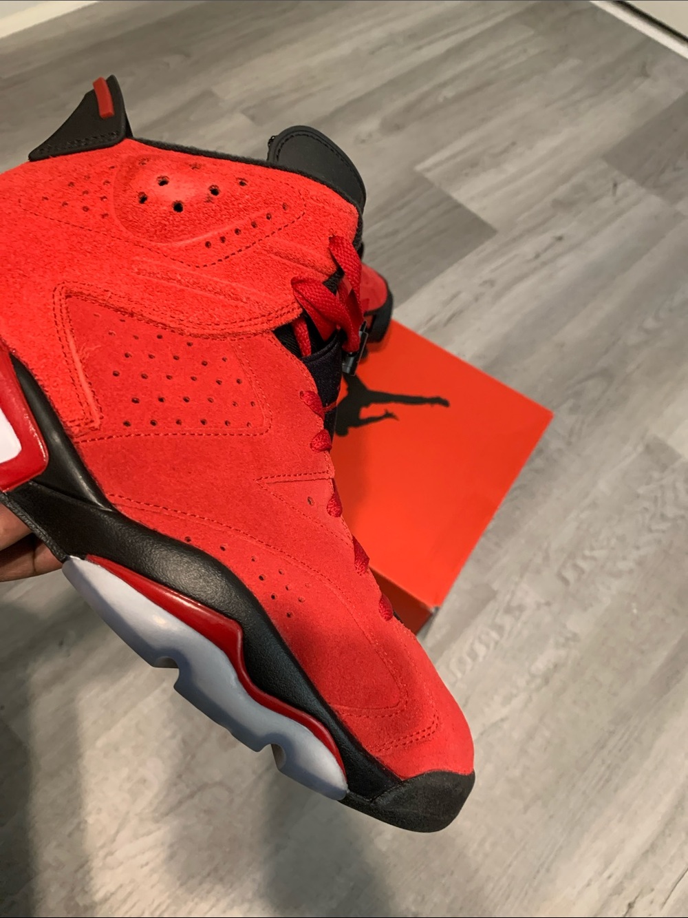Air Jordan 6 TORO men size 11 USED